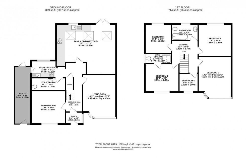Floorplan for Parrs Wood Road, East Didsbury