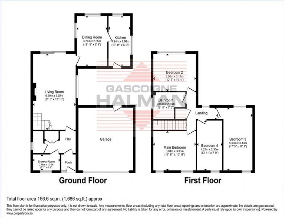 Floorplan for Gillbent Road, Cheadle Hulme