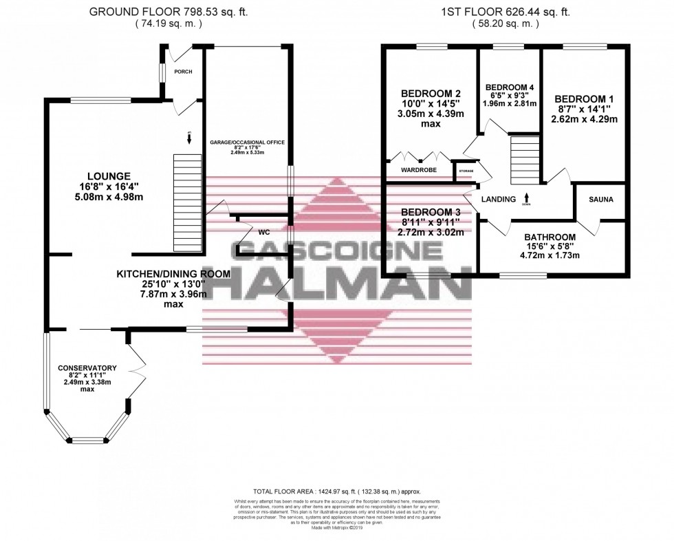 Floorplan for The Crofters, Sale