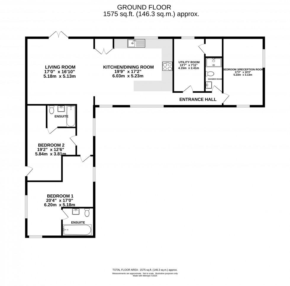 Floorplan for Allostock, Knutsford