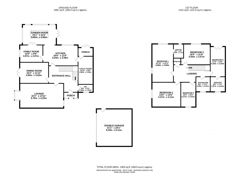 Floorplan for Sandlebridge Rise, Alderley Edge