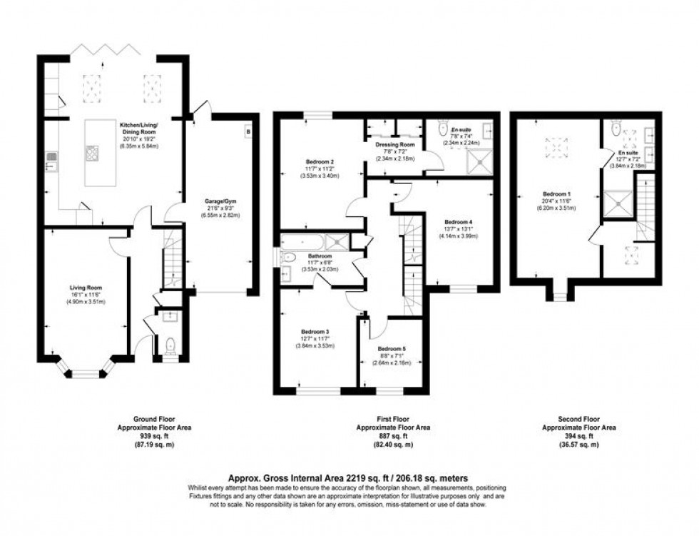 Floorplan for Chaise Meadow, Lymm