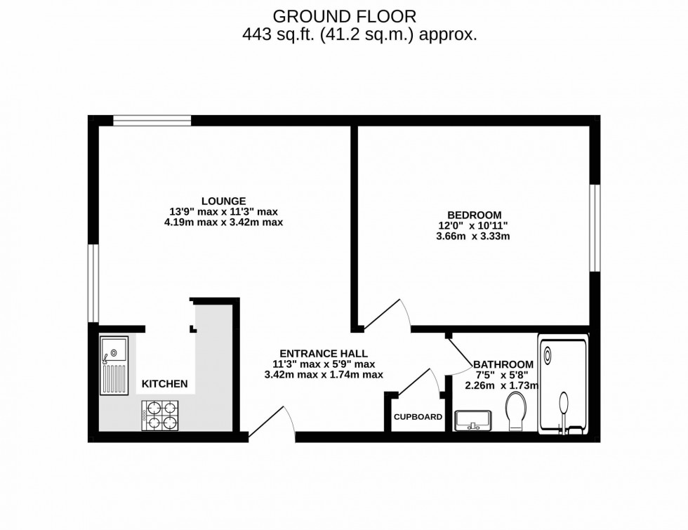 Floorplan for Turner Street, Bollington, SK10