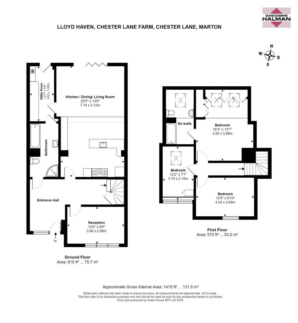 Floorplan for Lloyd Haven, Chester Lane Farm, Chester Lane Farm, Marton, CW7 2QP