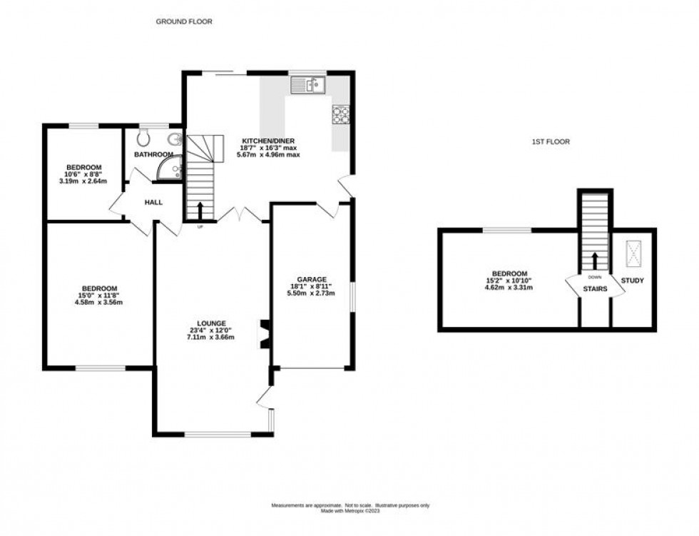 Floorplan for Horse Fair Avenue, Chapel-En-Le-Frith