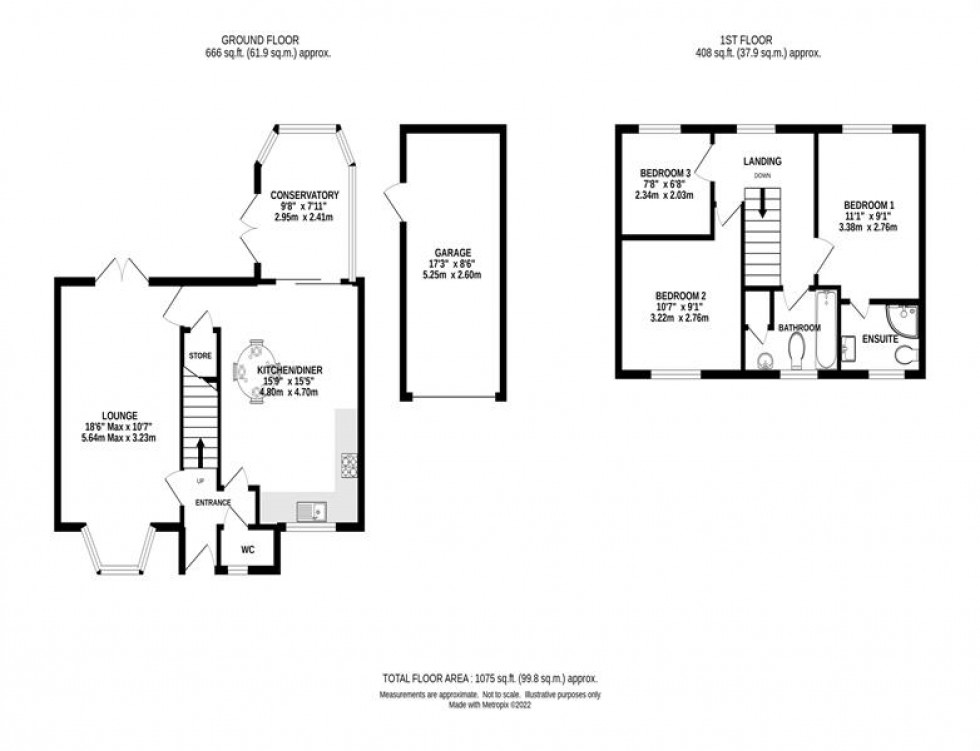Floorplan for Fern View, Timperley, Altrincham