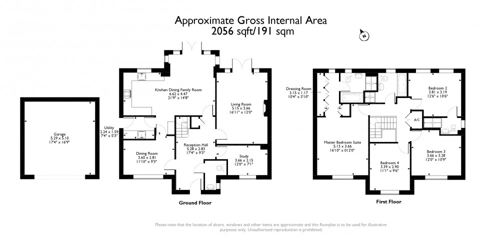 Floorplan for Hazelhurst Way, Tarporley