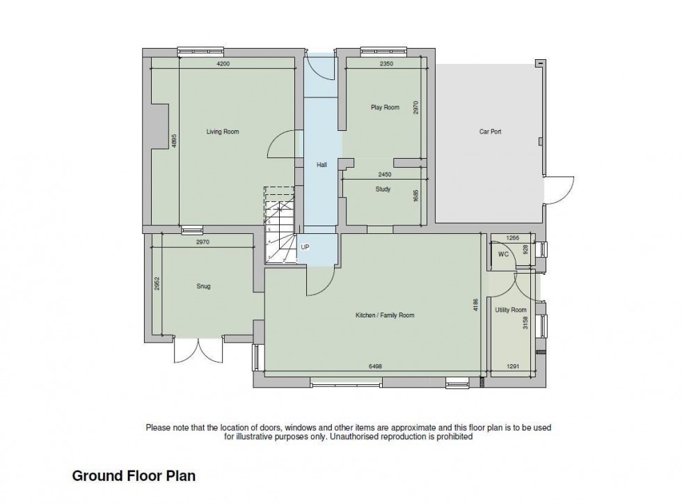 Floorplan for Barrow Lane, Great Barrow