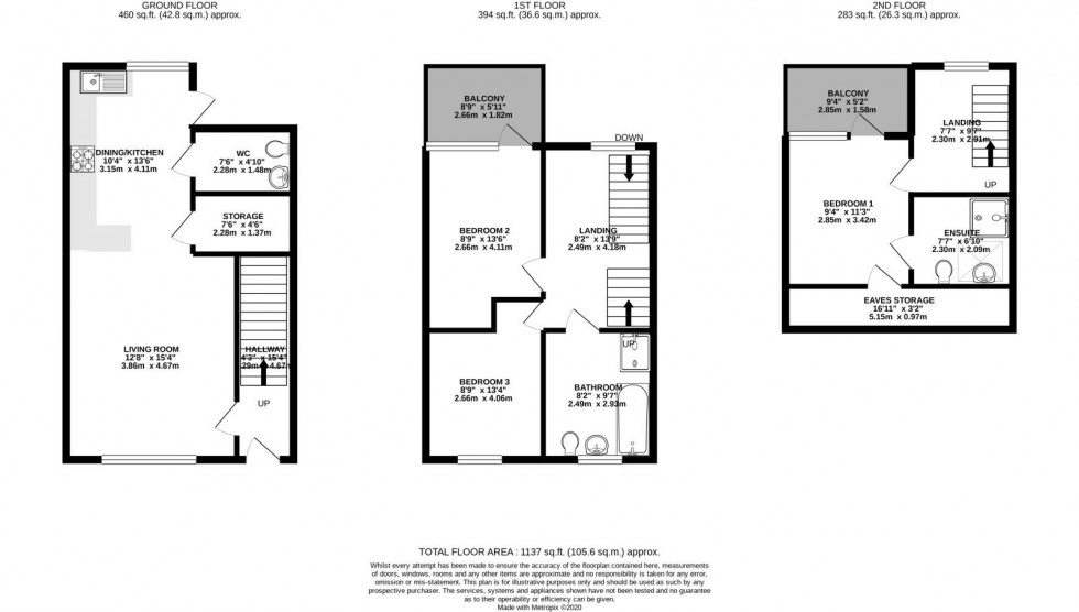 Floorplan for Georgia Avenue, West Didsbury