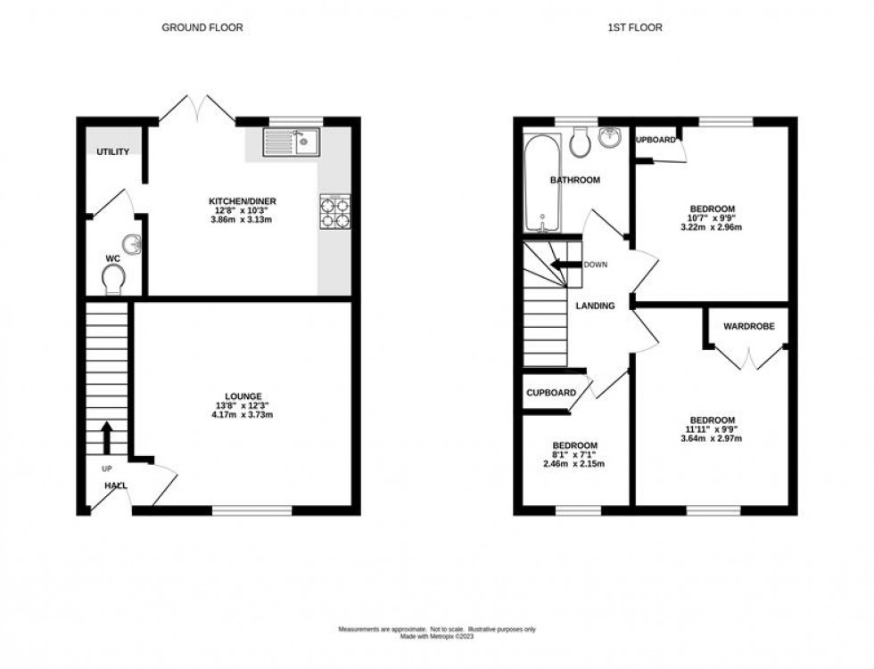 Floorplan for Beckets Wood, Chapel-En-Le-Frith