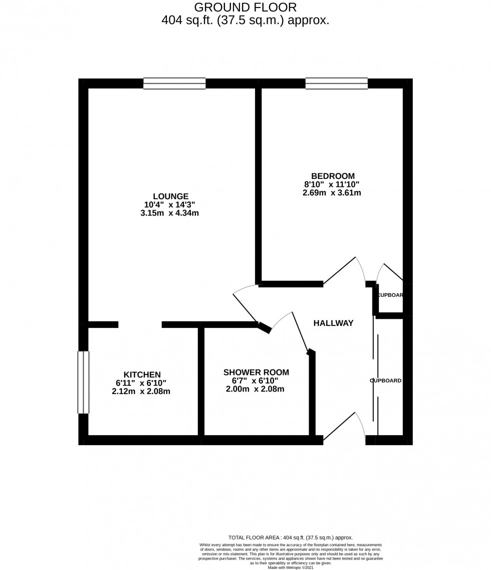 Floorplan for Legh Close, Poynton