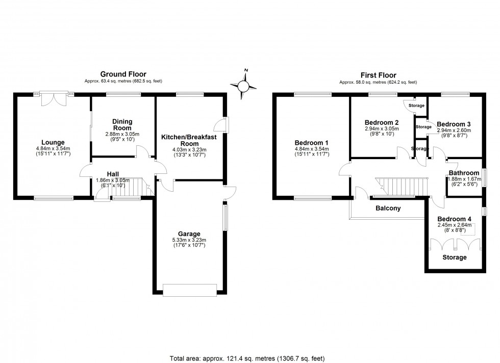 Floorplan for Fairways, Frodsham