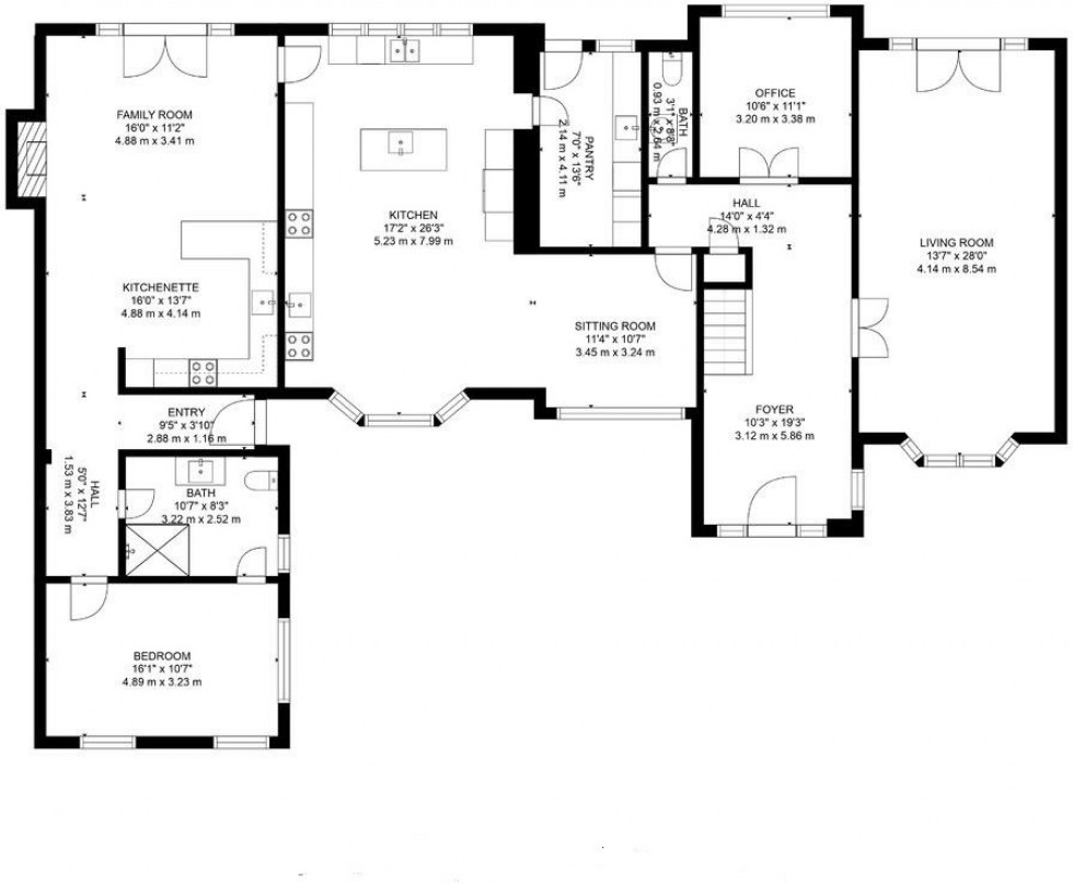 Floorplan for Green Lane, Kelsall, Tarporley