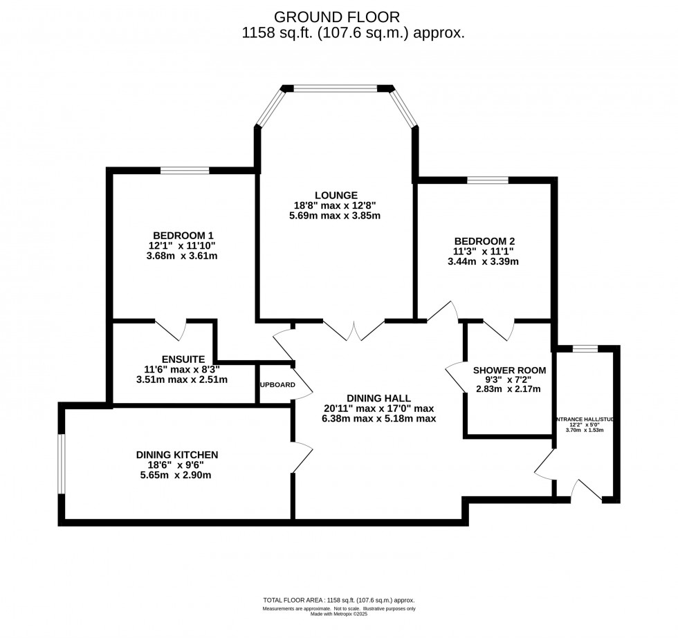 Floorplan for Barnfield House, St Hilarys Park, Alderley Edge