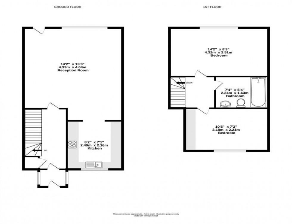 Floorplan for Quay Side, Frodsham