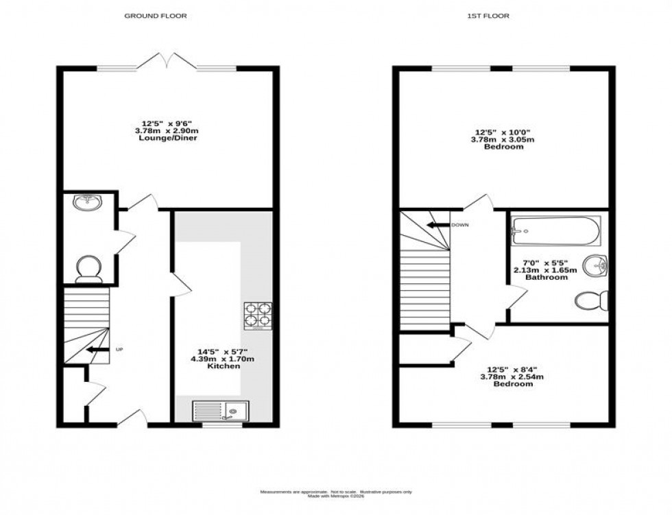 Floorplan for Dixon Drive, Helsby, Helsby