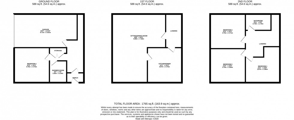Floorplan for Woodcote Ave, Bramhall
