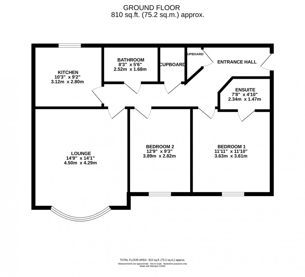 Floorplan for Chapel Road, Alderley Edge, SK9
