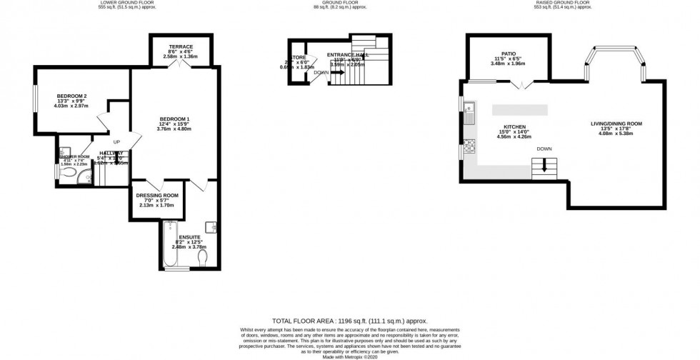 Floorplan for Palatine Road, West Didsbury