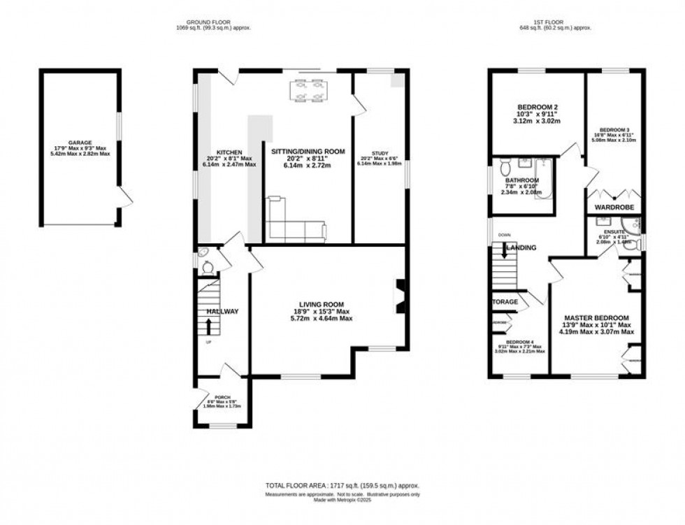 Floorplan for Gawsworth Close, Timperley, Altrincham