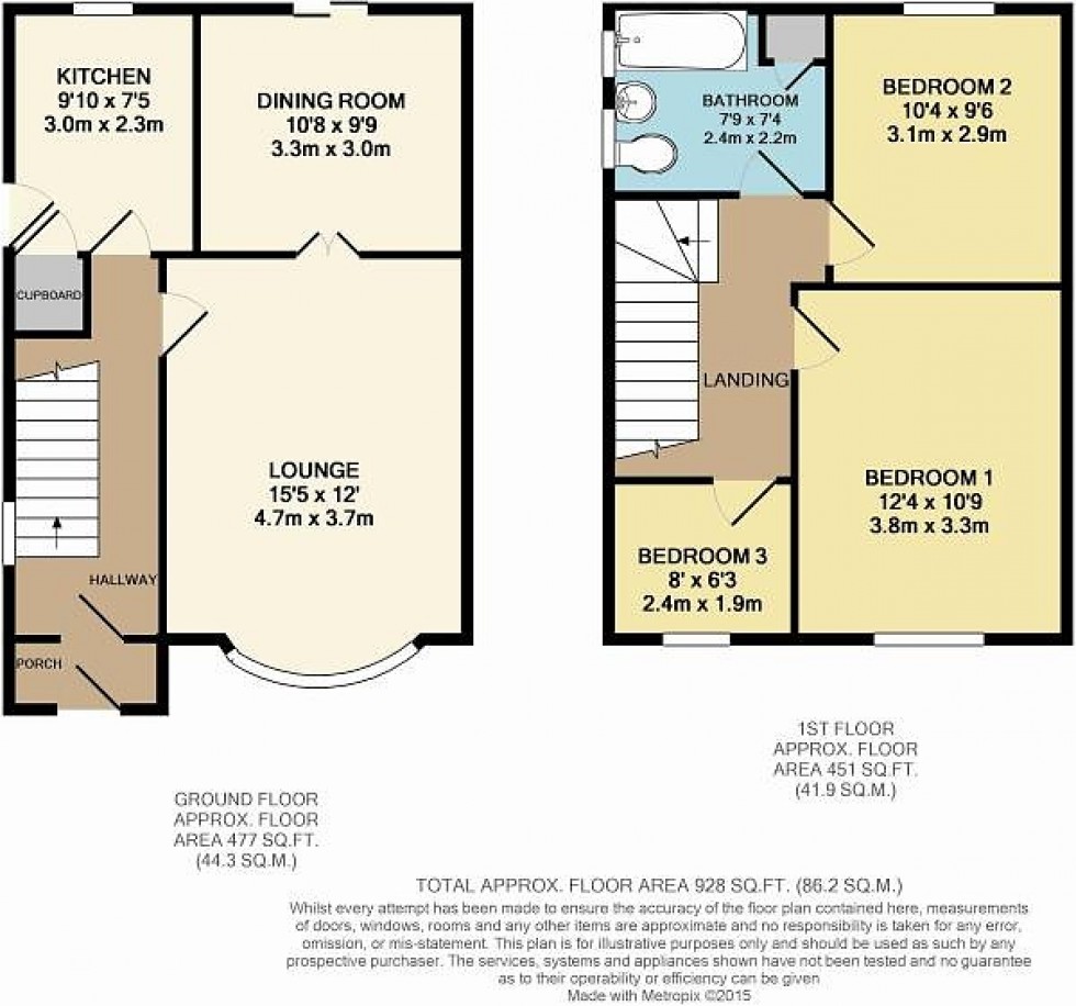 Floorplan for Berisford Close, Timperley