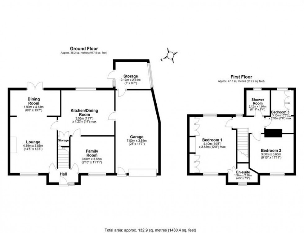 Floorplan for Kingsway, Frodsham
