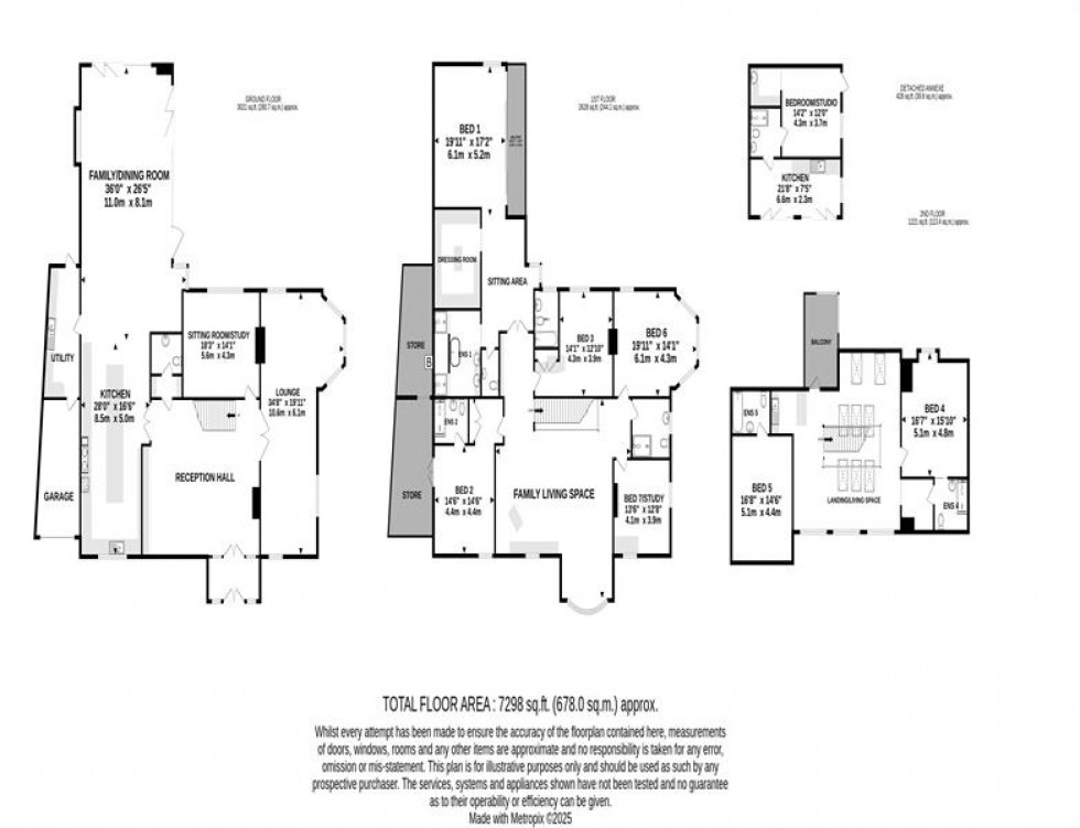 Floorplan for South Road, Hale