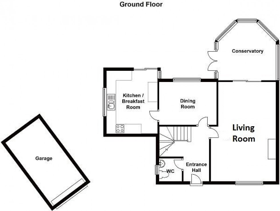 Floorplan for Chestnut Close, Tarporley