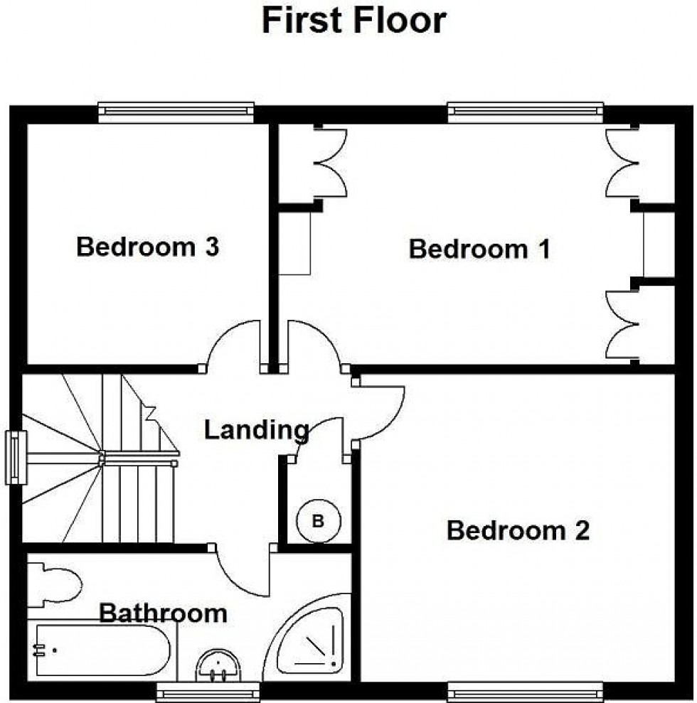 Floorplan for Chestnut Close, Tarporley