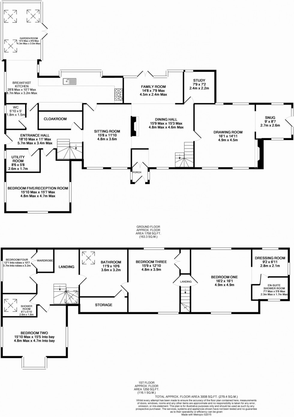 Floorplan for Foxwist Green, Whitegate