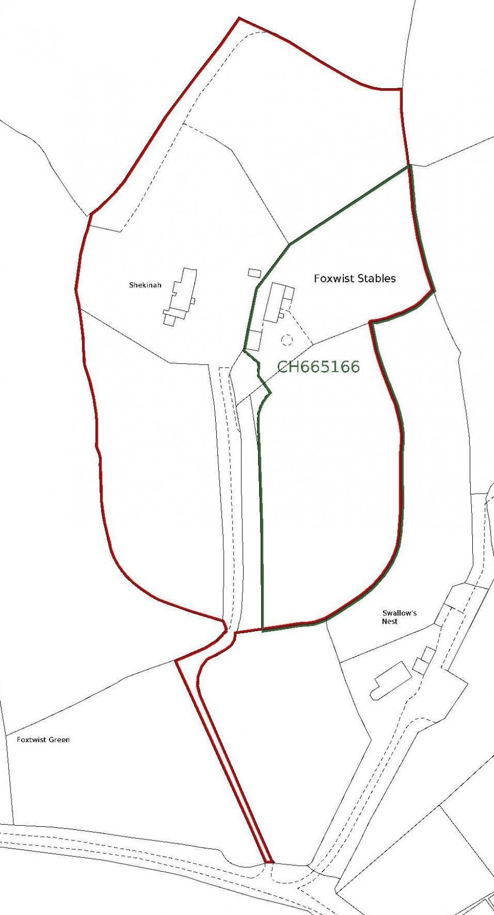 Floorplan for Foxwist Green, Whitegate