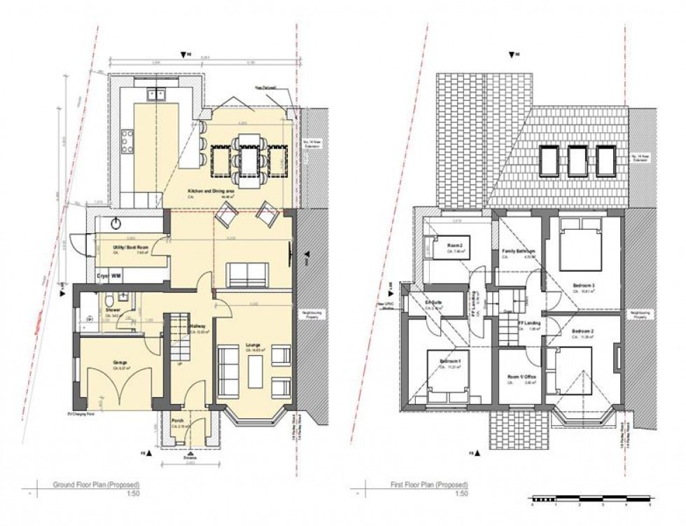 Floorplan for Farley Road, Sale