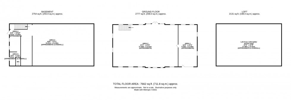 Floorplan for New Horwich Road, Whaley Bridge, High Peak