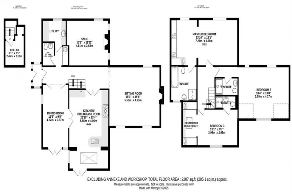 Floorplan for Macclesfield Road, Prestbury