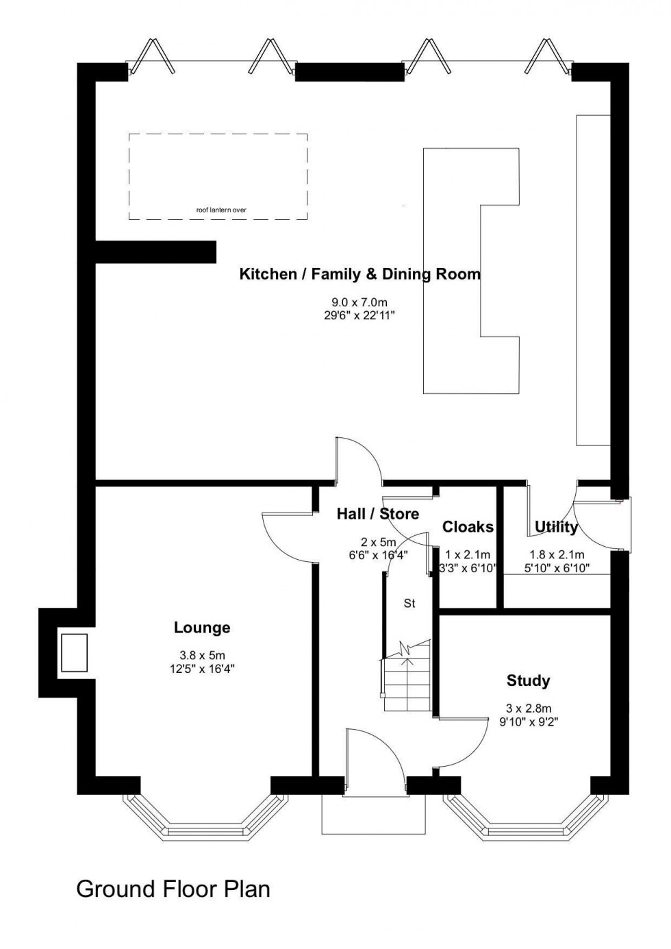 Floorplan for Greenridge Court, Sandiway