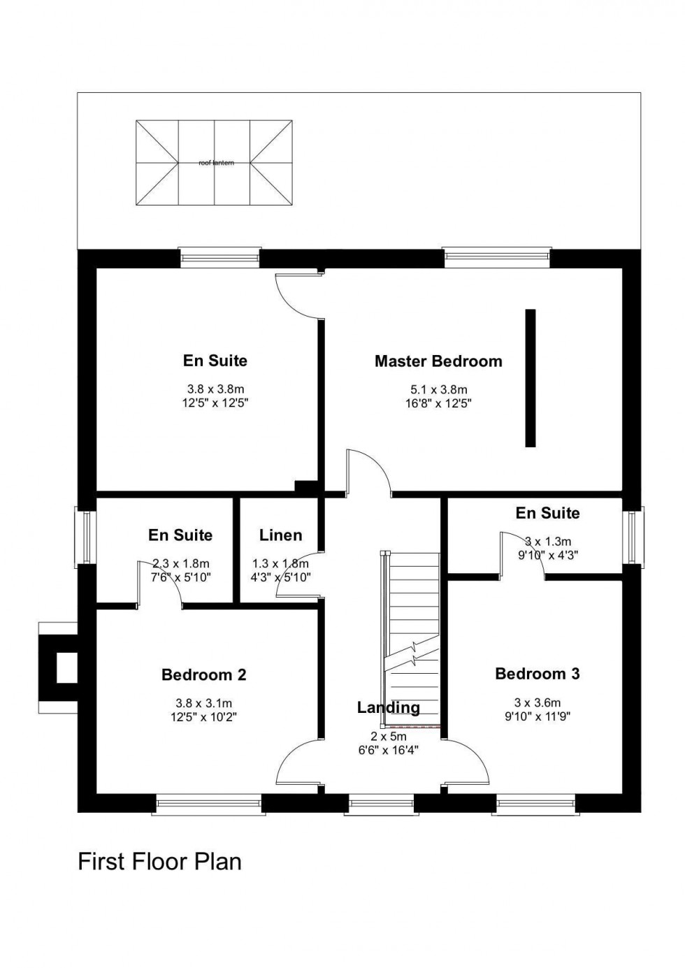 Floorplan for Greenridge Court, Sandiway