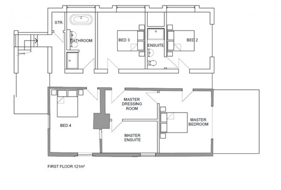 Floorplan for Whitchurch Road, Spurstow, CW6