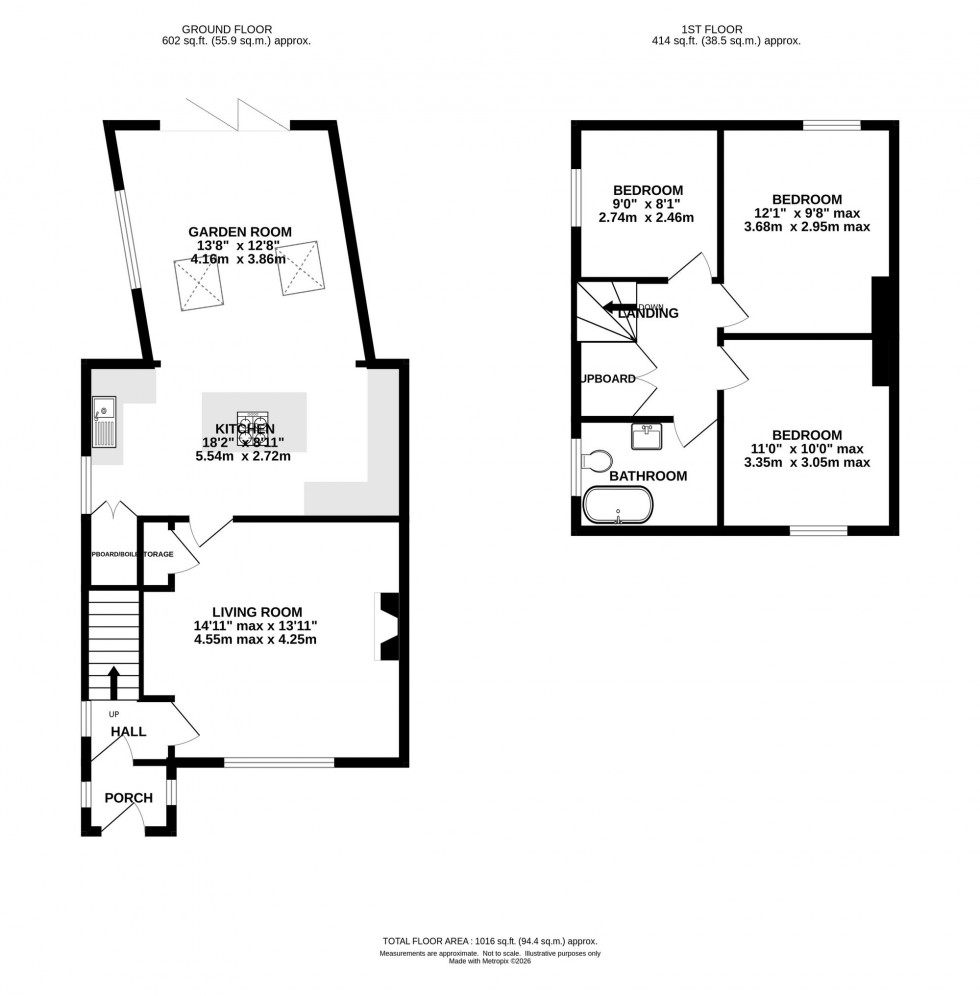 Floorplan for Station Road, Goostrey, CW4