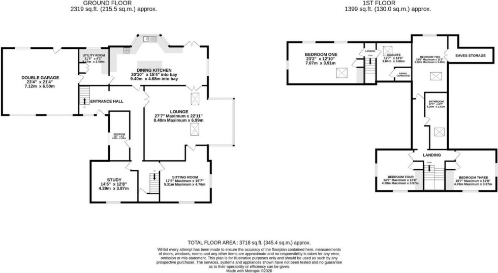 Floorplan for Hall Lane, Haughton, CW6