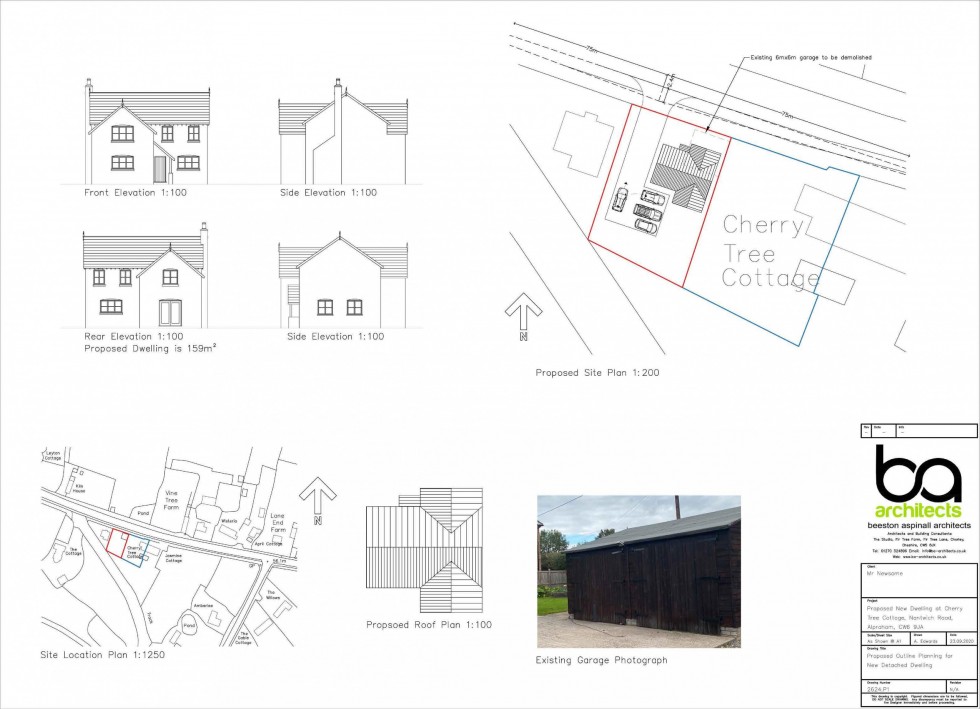 Floorplan for Nantwich Road, Alpraham