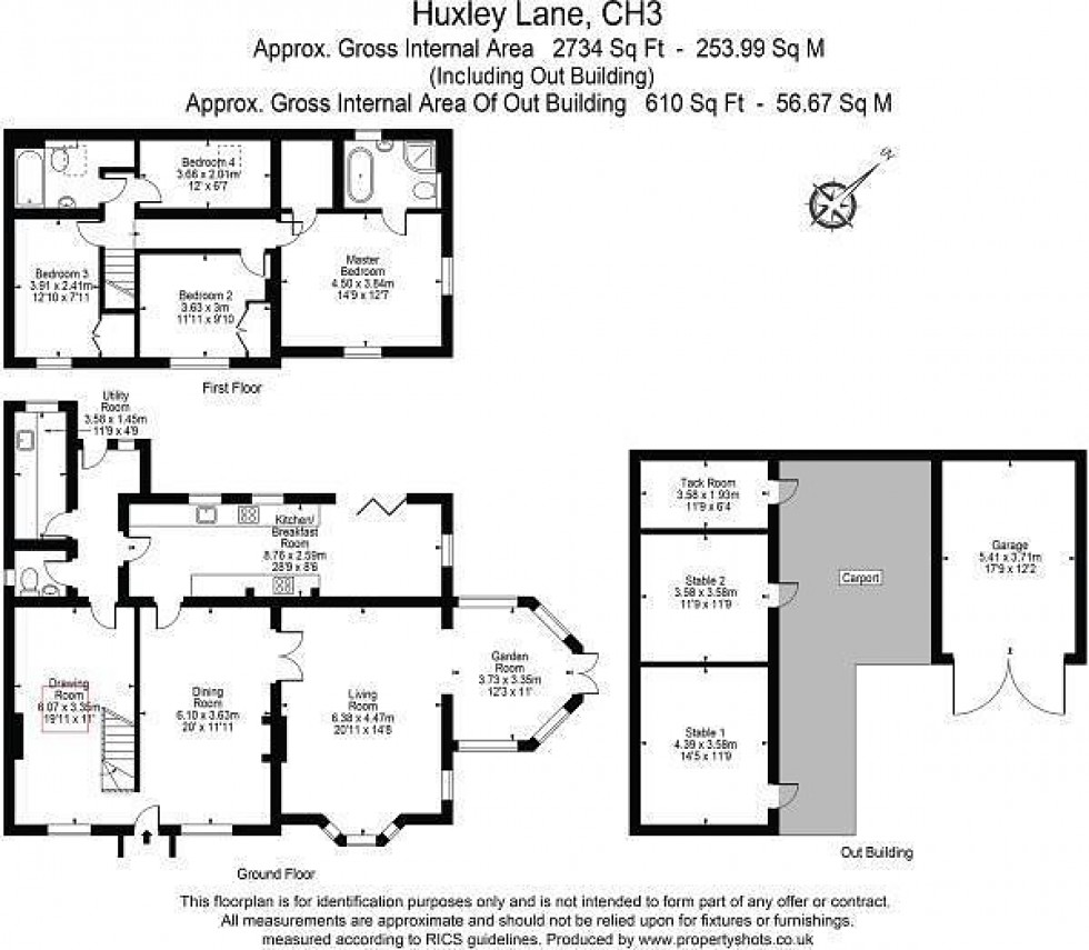 Floorplan for Huxley Lane, Huxley, Chester