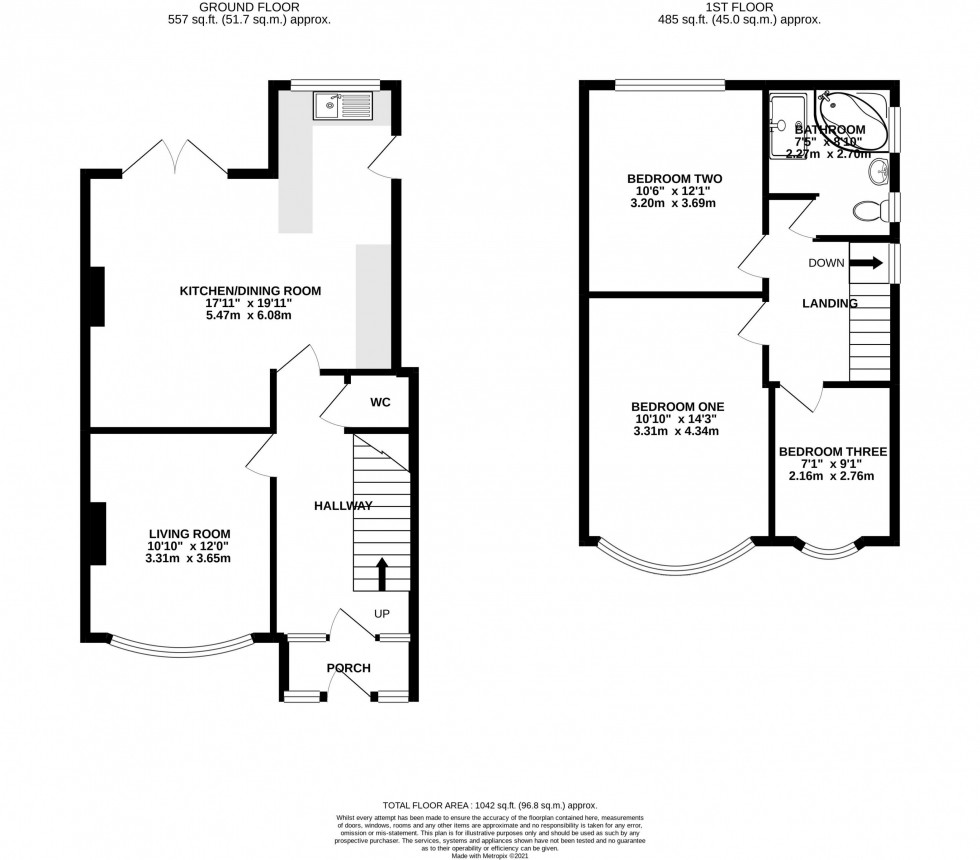 Floorplan for Mouldsworth Avenue, Heaton Chapel