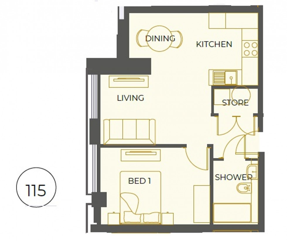 Floorplan for Washway Road, Sale Point, M33