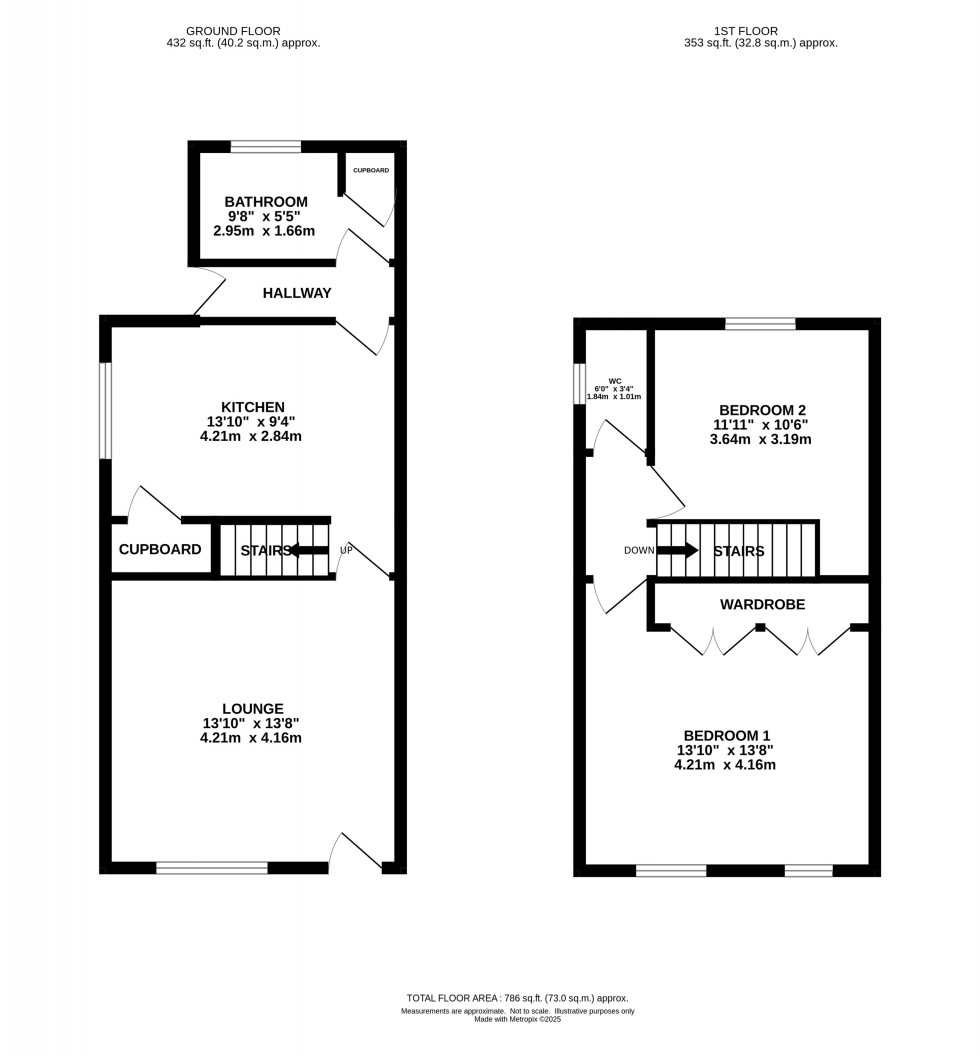 Floorplan for Hazel Street, Hazel Grove, Stockport