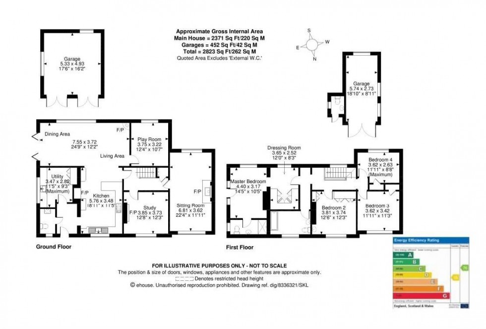 Floorplan for Brownhills, Rushton, Tarporley