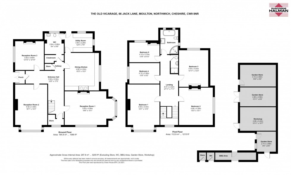Floorplan for Jack Lane, Moulton, Northwich