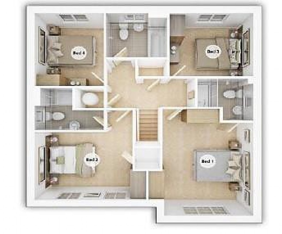 Floorplan for Firecrest Way, Kelsall, Tarporley