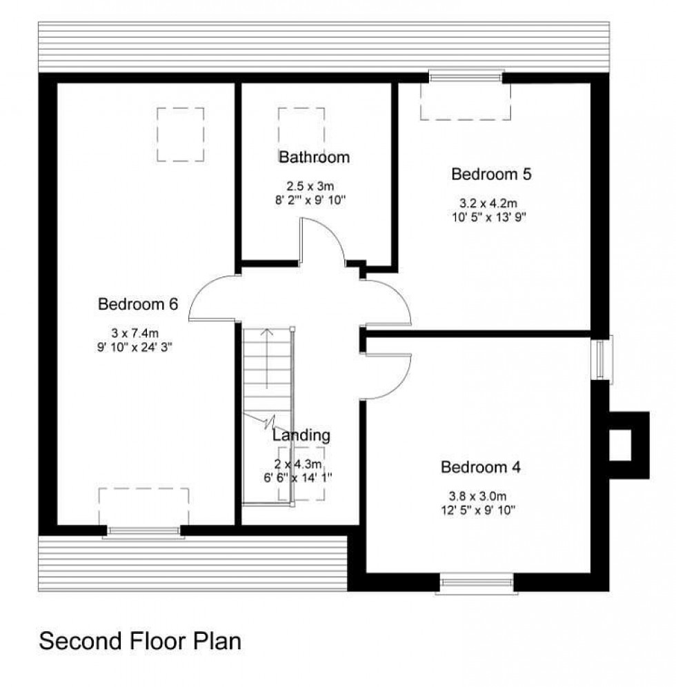 Floorplan for Greenridge Court, School Lane, Sandiway, Northwich