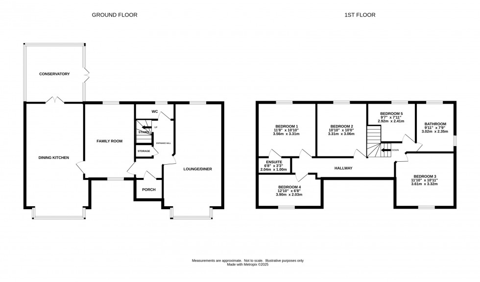 Floorplan for Links Road, Romiley, Stockport
