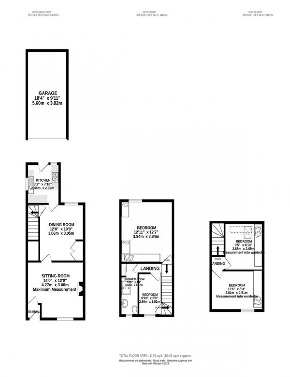 Floorplan for Hockerley Lane, Whaley Bridge, High Peak